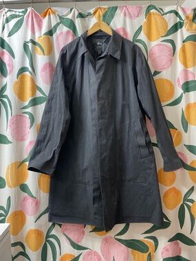 Uniqlo Gray Trench Coat